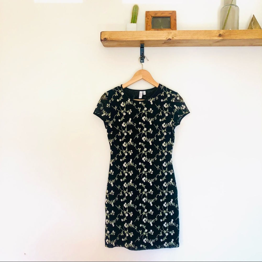 & Other Stories Flower Mini Dress